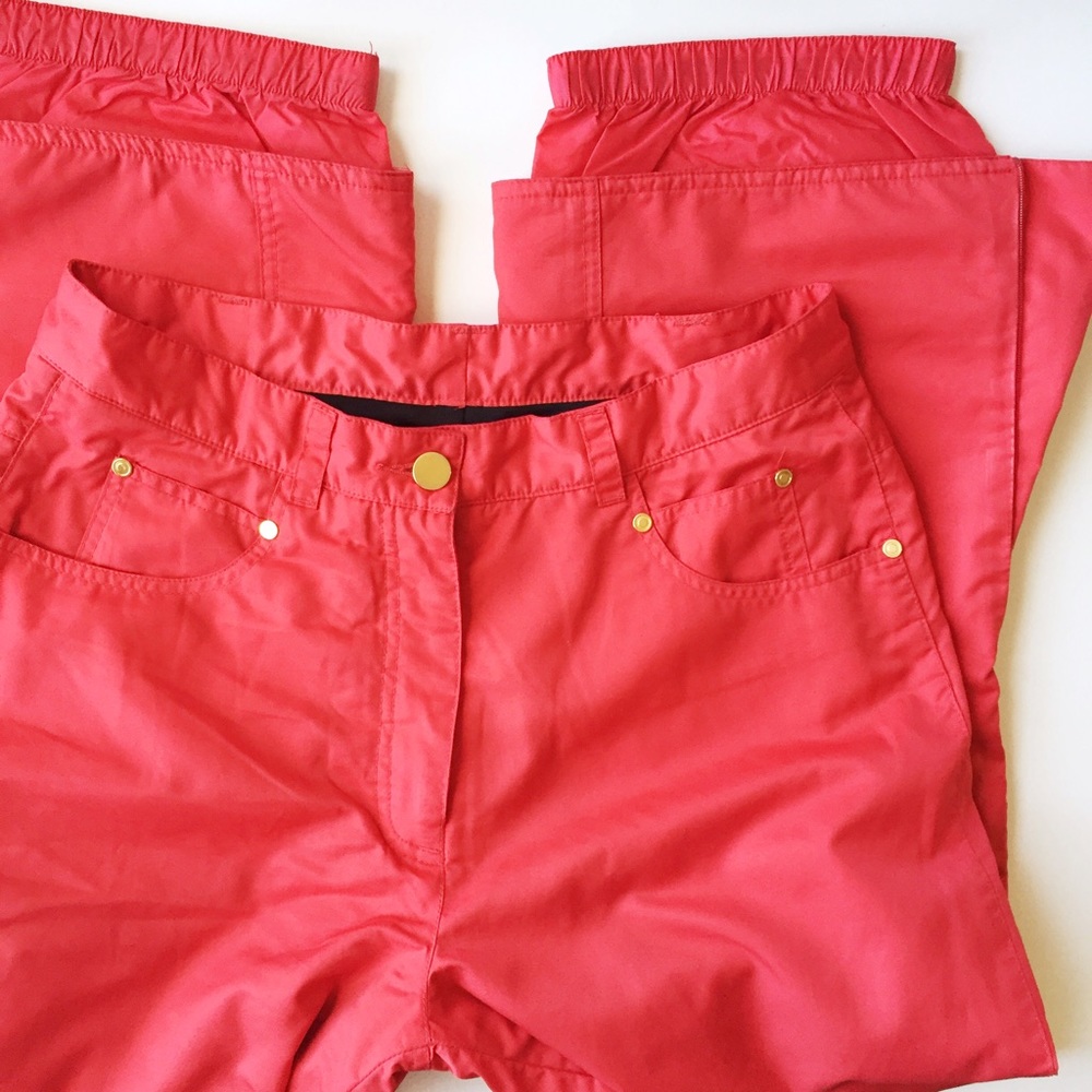 Red Snow Pants